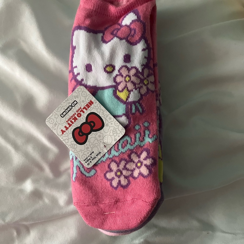 Hello Kitty Pink Socks